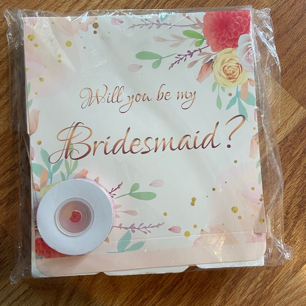 Bridesmaids proposal boxes